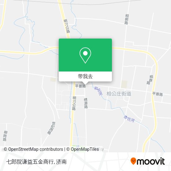 七郎院谦益五金商行地图