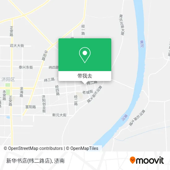 新华书店(纬二路店)地图