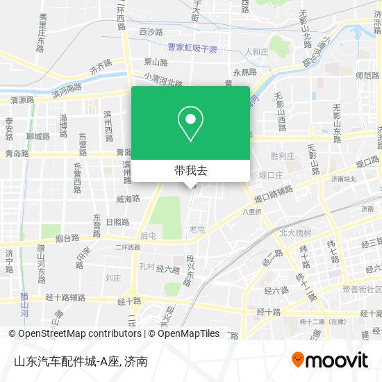 山东汽车配件城-A座地图