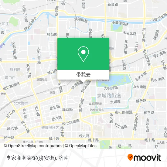 享家商务宾馆(济安街)地图