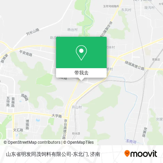 山东省明发同茂饲料有限公司-东北门地图