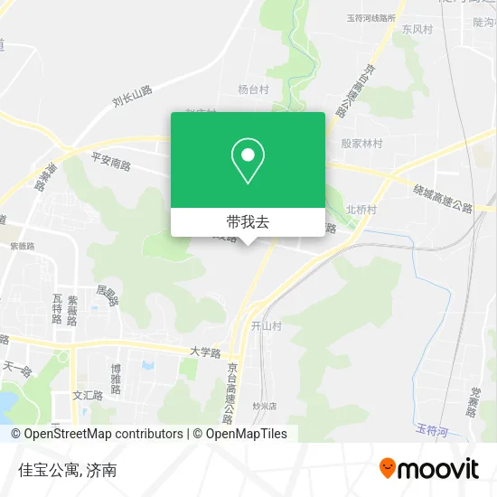 佳宝公寓地图