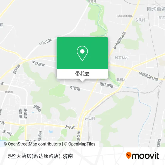 博盈大药房(迅达康路店)地图
