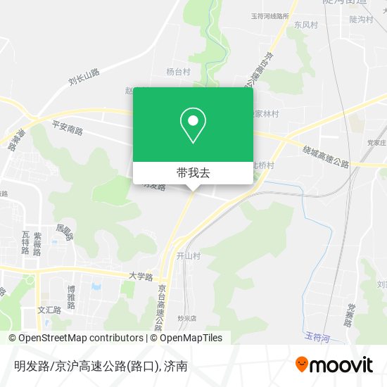 明发路/京沪高速公路(路口)地图