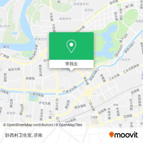 卧西村卫生室地图