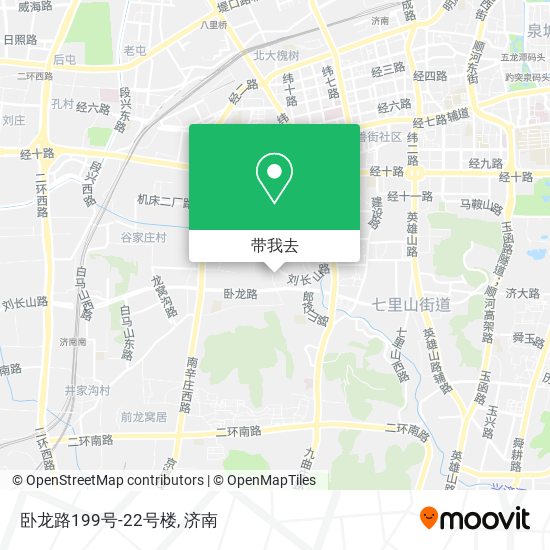 卧龙路199号-22号楼地图