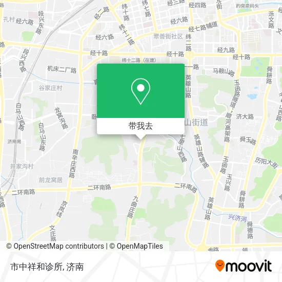 市中祥和诊所地图