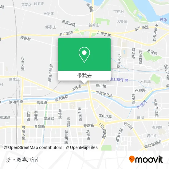 济南双嘉地图