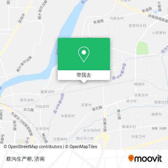 蔡沟生产桥地图