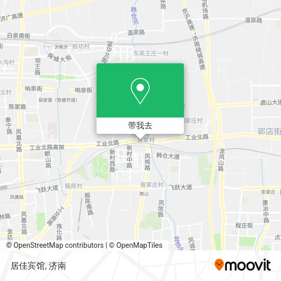 居佳宾馆地图