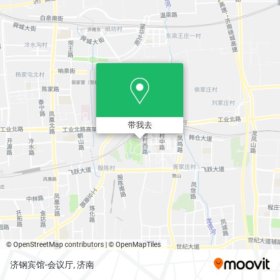 济钢宾馆-会议厅地图
