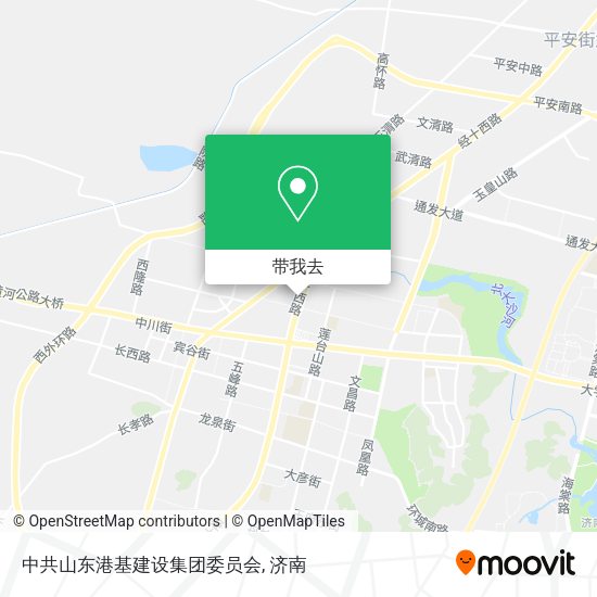 中共山东港基建设集团委员会地图