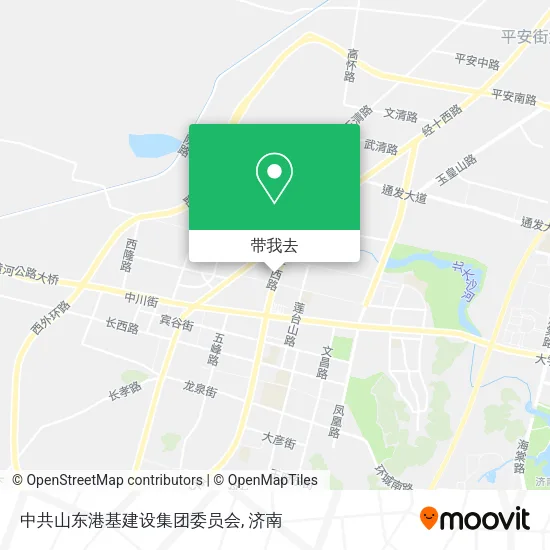 中共山东港基建设集团委员会地图