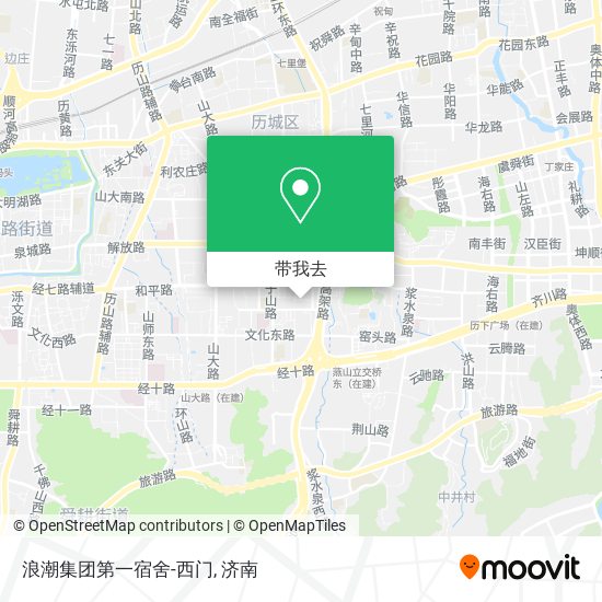 浪潮集团第一宿舍-西门地图