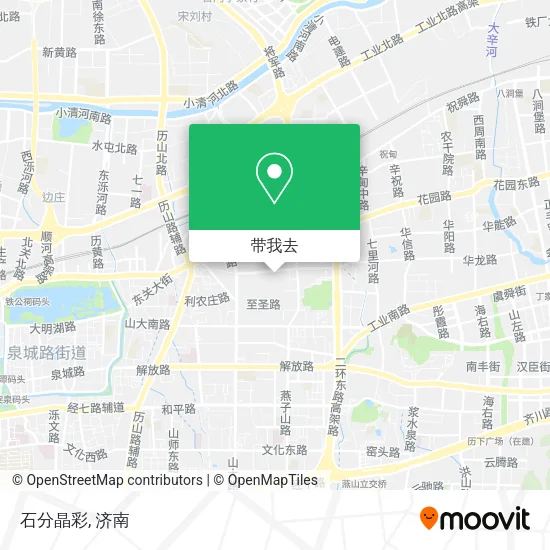 石分晶彩地图