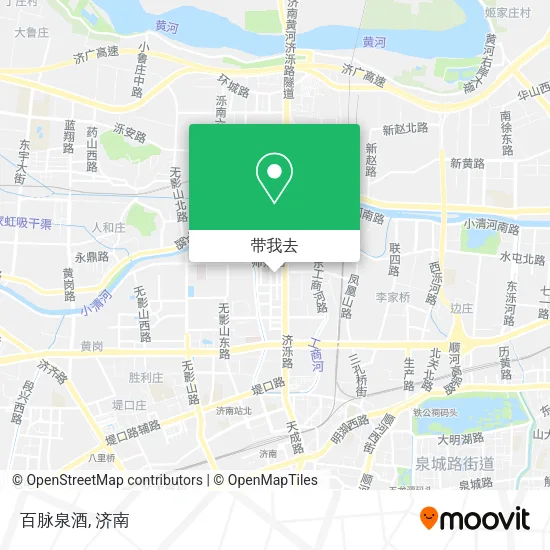 百脉泉酒地图