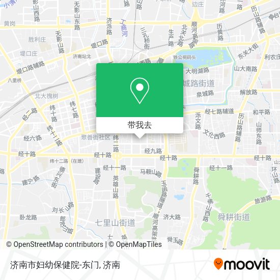 济南市妇幼保健院-东门地图