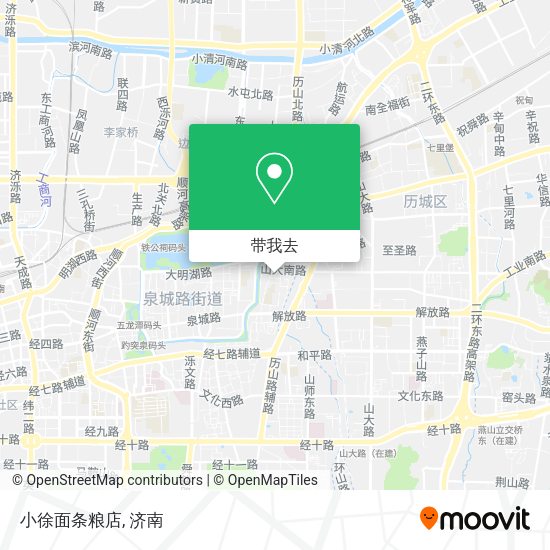 小徐面条粮店地图