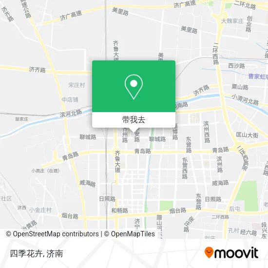 四季花卉地图