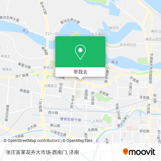 张庄富莱花卉大市场-西南门地图