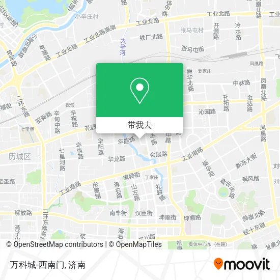 万科城-西南门地图