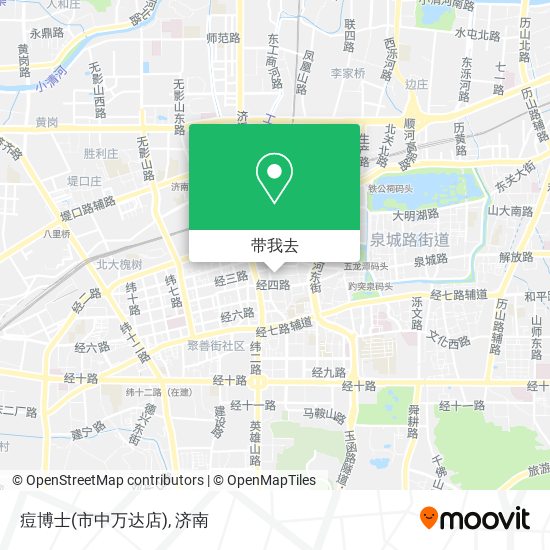 痘博士(市中万达店)地图