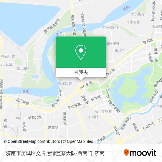 济南市历城区交通运输监察大队-西南门地图