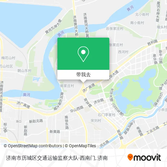 济南市历城区交通运输监察大队-西南门地图