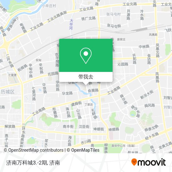 济南万科城3.-2期地图