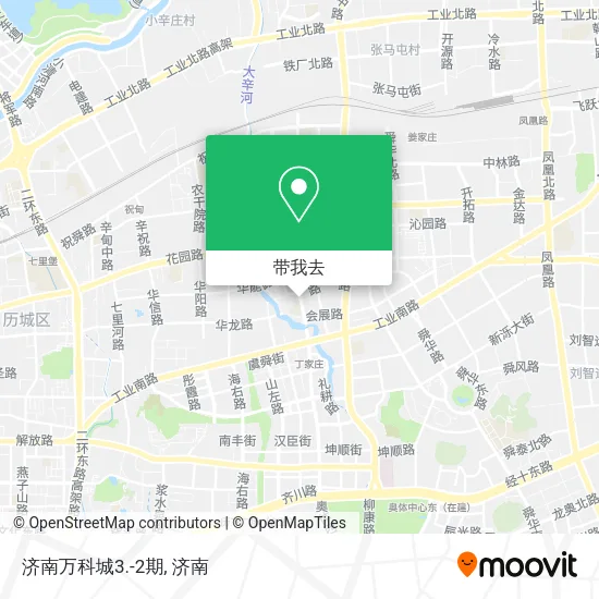 济南万科城3.-2期地图