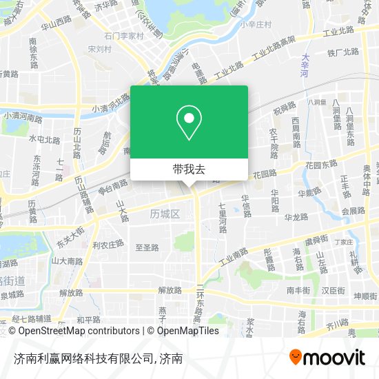 济南利赢网络科技有限公司地图