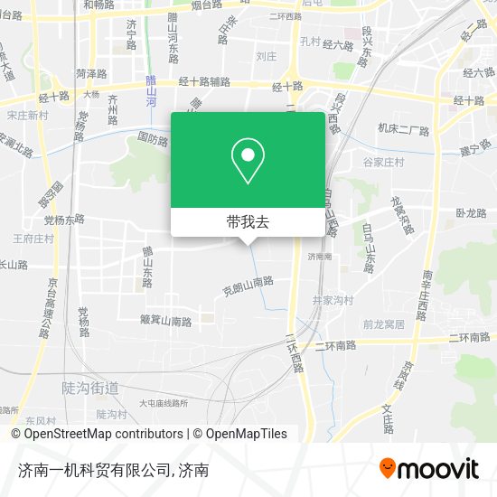 济南一机科贸有限公司地图
