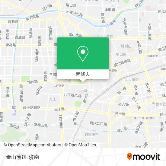 泰山煎饼地图