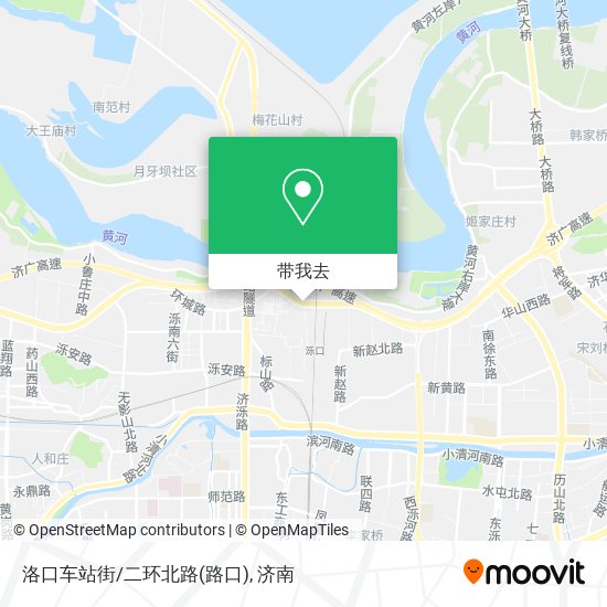 洛口车站街/二环北路(路口)地图