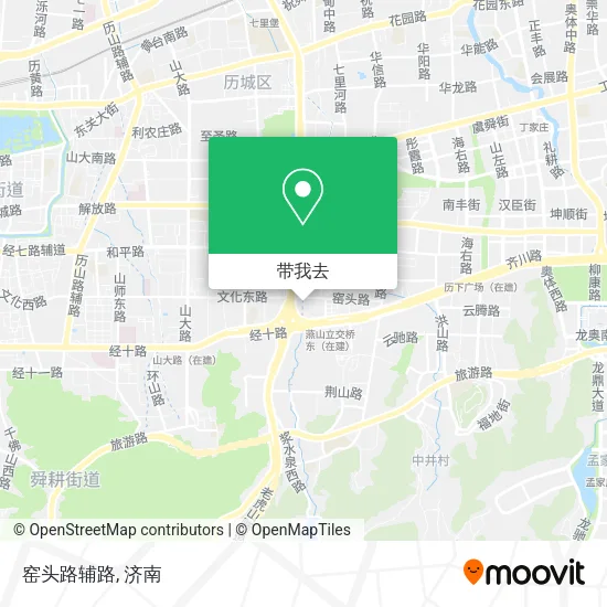 窑头路辅路地图