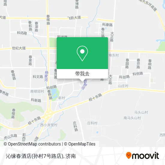 沁缘春酒店(孙村7号路店)地图