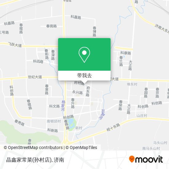 晶鑫家常菜(孙村店)地图
