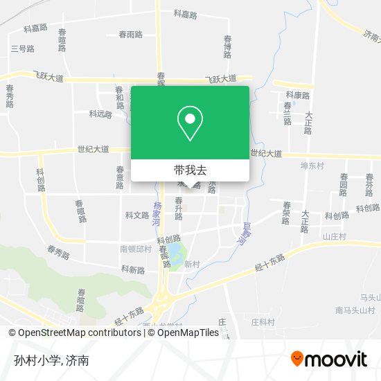 孙村小学地图