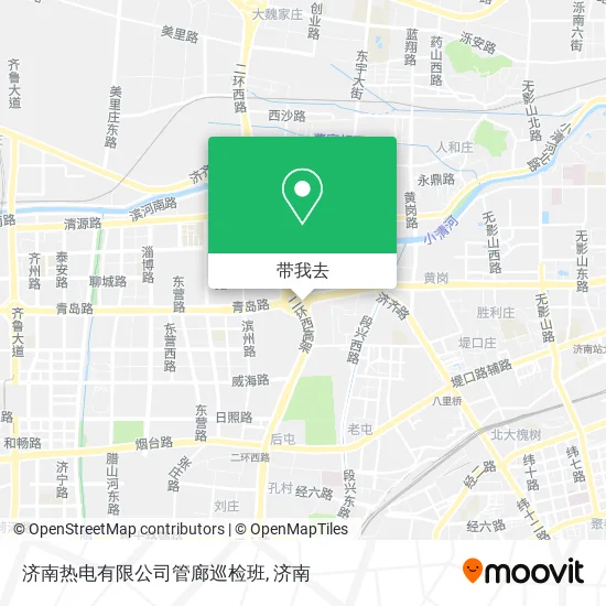 济南热电有限公司管廊巡检班地图