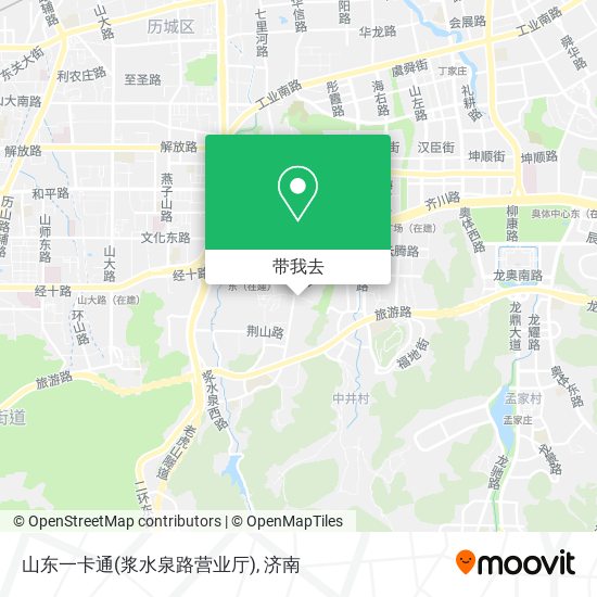 山东一卡通(浆水泉路营业厅)地图