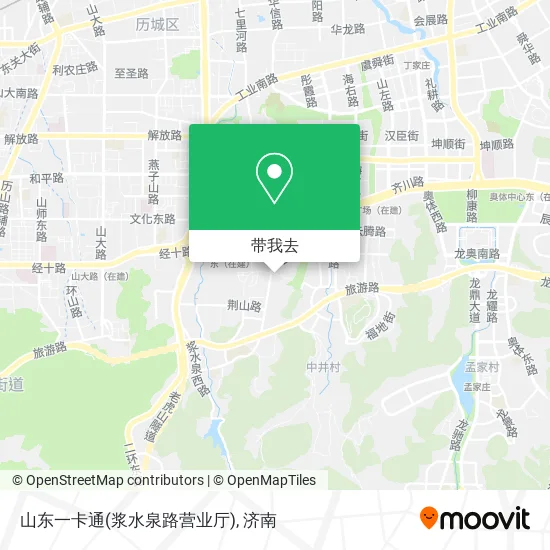 山东一卡通(浆水泉路营业厅)地图