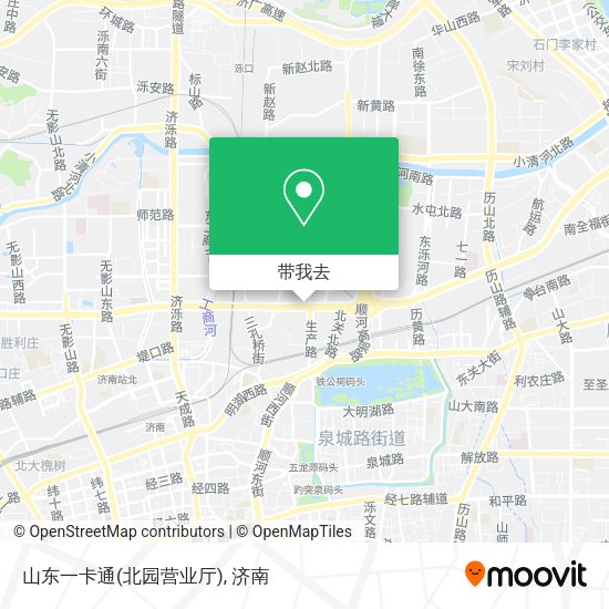山东一卡通(北园营业厅)地图