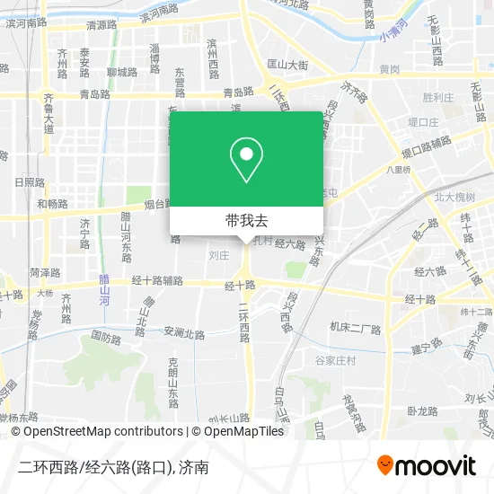 二环西路/经六路(路口)地图