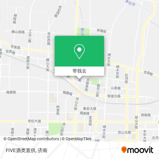 FIVE酒类直供地图