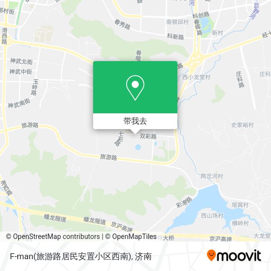 F-man(旅游路居民安置小区西南)地图