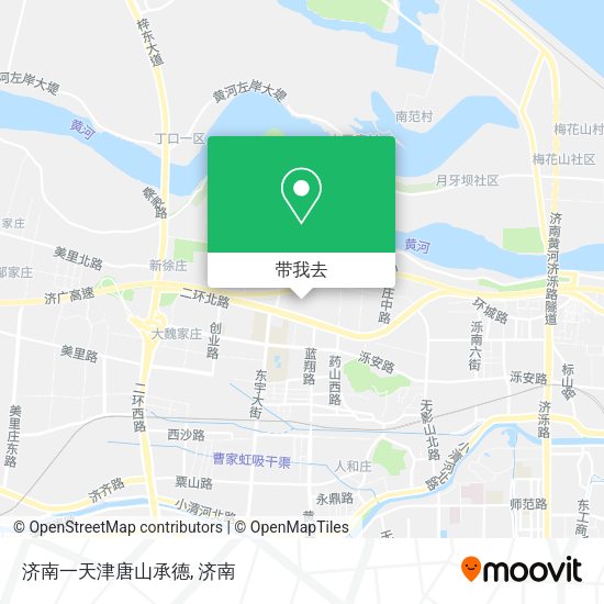济南一天津唐山承德地图