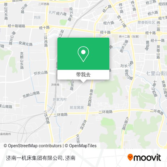 济南一机床集团有限公司地图