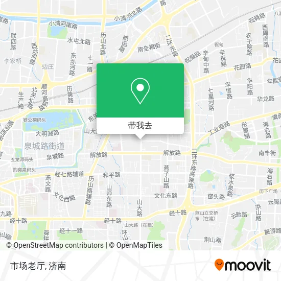 市场老厅地图