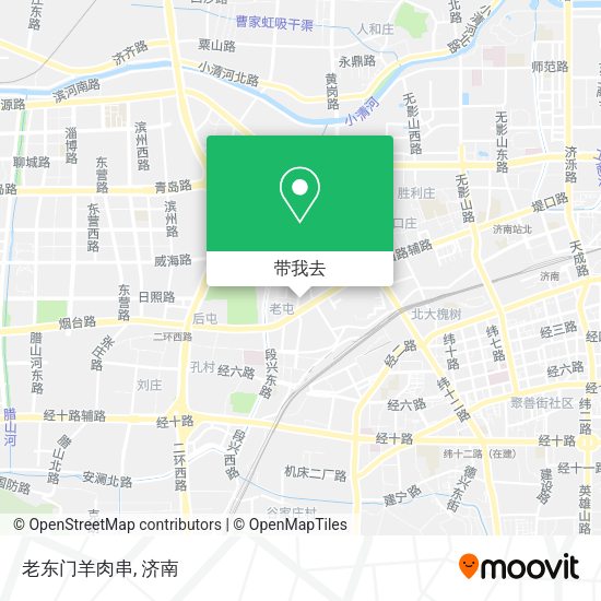 老东门羊肉串地图
