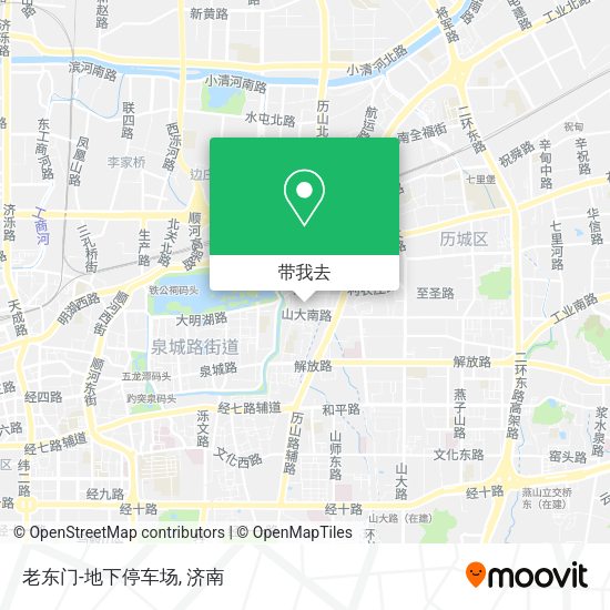 老东门-地下停车场地图